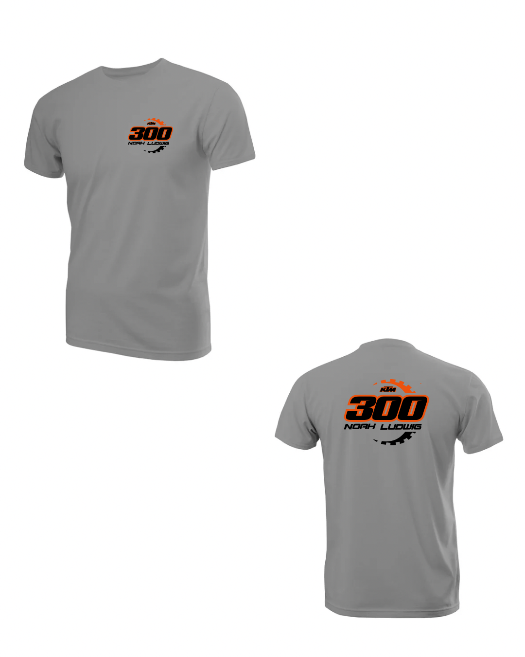Erwachsene - NL 300 Logo T-Shirt Grau