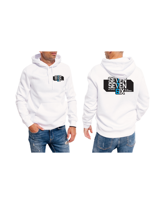 Erwachsene - SevenSevenSix Logo Hoodie weiß